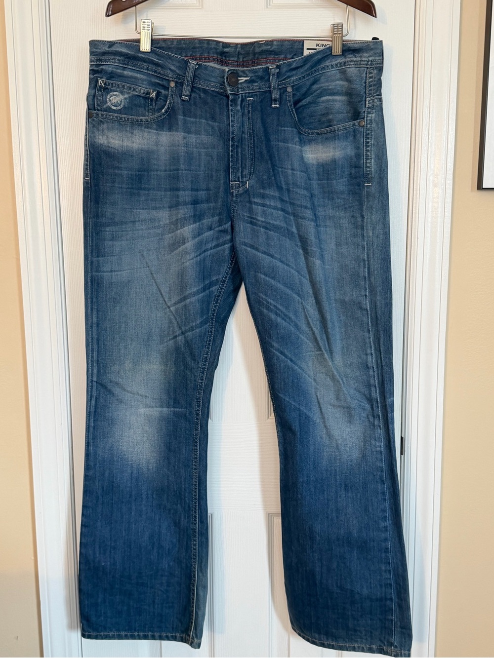 Title: Buffalo David Bitton King Slim Fit Jeans Size 36x30